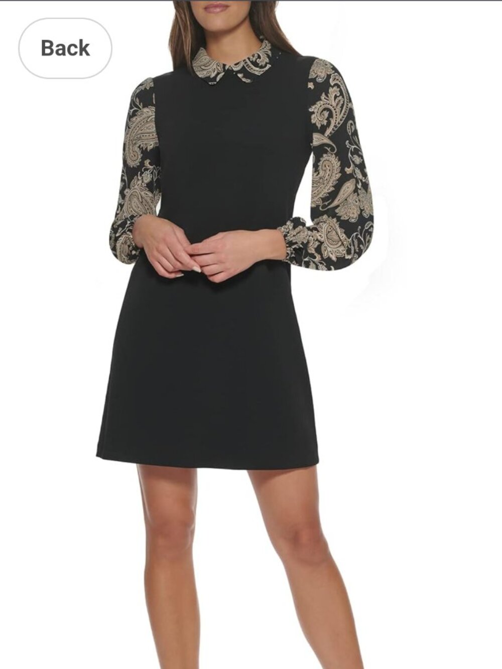 Tommy Hilfiger Women's Collared Shirt Shift Dress, Size 2